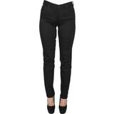 26 - Elastan/Lycra/Spandex Jeans Lee Marion Straight Jeans - Black Rinse