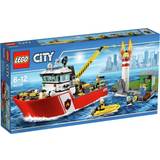 Brandmænd Legetøj Lego City Brandvæsnets båd 60109