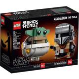 Lego BrickHeadz - Plastlegetøj Lego Brick Headz Star Wars the Mandalorian & the Child 75317