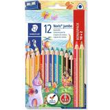 Farveblyanter Staedtler Noris Jumbo Coloured Pencils 128 12-pack