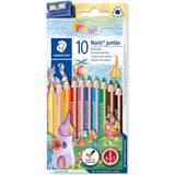 Blå Farveblyanter Staedtler Noris Jumbo Coloured Pencils 128 10-pack