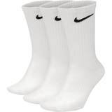 Hvid Tøj Nike Everyday Lightweight Training Crew Socks 3-pack Men - White/Black