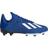 Kunstgræsstøvler (AG) Fodboldstøvler adidas Junior X 19.3 FG - Royal Blue/Cloud White/Core Black
