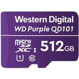 Western Digital U1 Hukommelseskort Western Digital SC QD101 microSDXC Class 10 UHS-I U1 512GB