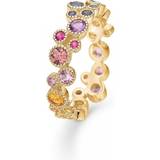 Mads Z Ringe Mads Z Poetry Luxury Rainbow Ring - Gold/Multicolour