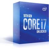 Intel Socket 1200 - Ventilator CPUs Intel Core i7 10700K 3,8GHz Socket 1200 Box without Cooler