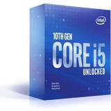 Core i5 - Intel Socket 1200 CPUs Intel Core i5 10600KF 4.1GHz Socket 1200 Box without Cooler