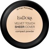 Isadora Pudder Isadora Velvet Touch Sheer Cover Compact Powder #40 Fair Porcelain