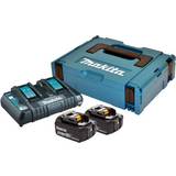 Batterier - Værktøjsopladere Batterier & Opladere Makita DC18RD + 2xBL1840B