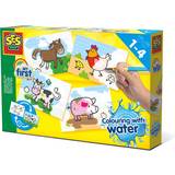 SES Creative Malebøger SES Creative Colouring with Water Farm Animals