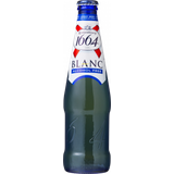 Glasflaske Alkoholfri øl & spiritus 1664 Blanc 0.5% 24x33 cl