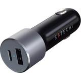 Grå Batterier & Opladere Satechi 72W Type-C PD Car Charger