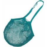Boweevil Granny's Net Bag With Long Handles - Petroleum Green
