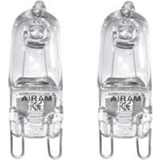 Airam Halogenpærer Airam 9410179 Halogen Lamp 40W G9 2-pack