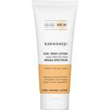 Rejseemballager Solcremer Karmameju Sun Body Lotion SPF30 100ml