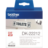 Mærkningsmaskiner & Etiketter Brother DK Tape Black on White