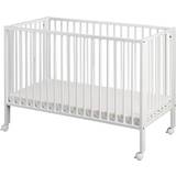 Bøg Tremmesenge Børneværelse TiSsi Child's Cot/Folding Cot/Baby's Crib