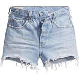 Bomuld - Dame Shorts Levi's 501 Original Shorts - Luxor Heat Short/Blue