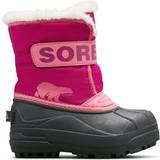 Sorel Vintersko Børnesko Sorel Children's Snow Commander - Tropic Pink/Deep Blush