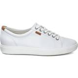 Hvid - Nubuck Sneakers ecco Soft 7 W - White