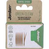 Bakteriedræbende Tandtråd & Tandstikkere Jordan Green Clean Tandpetare 100-pack