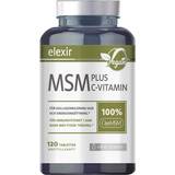 Elexir Pharma Vitaminer & Mineraler Elexir Pharma MSM + C Vitamin 120 stk