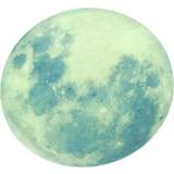 Grøn - Plast Indretningsdetaljer Self-Luminous Sticker Moon
