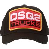 DSquared2 Dame Tilbehør DSquared2 Trucks Patch Embroidered Baseball Cap - Black