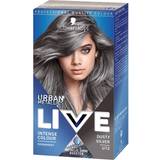 Sølv Permanente hårfarver Schwarzkopf Live Intense Colour Urban Metallics U72 Dusty Silver