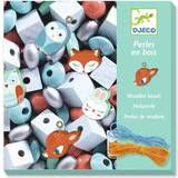 Djeco Small Animals Wooden Beads