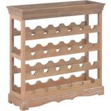 MDF - Sort Vinreoler vidaXL Wine Cabinet Vinreol 70.1x70.6cm