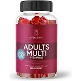 B-vitaminer - Jod Vitaminer & Mineraler VitaYummy Adults Multivitamin Strawberry 60 stk