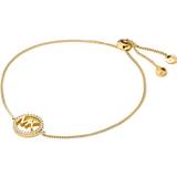 Michael Kors Logo Slider Bracelet - Gold/Transparent