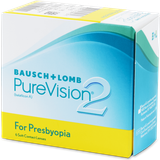 Døgnlinser Kontaktlinser Bausch & Lomb PureVision 2 for Presbyopia 6-pack