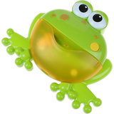 Badelegetøj CarloBaby Bath Frog with Bubbles & Music