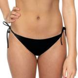 Dame - XXS Bikinier Calvin Klein Intense Power Brazilian Tie Side Bikini Bottom - PVH Black