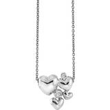 Rabinovich Heart Alliance Necklace - Silver/White