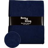 Borg Living Nervøs Velour Dug Blå (300x150cm)