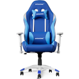 AKracing Justerbar siddehøjde Gamer stole AKracing California Tahoe Gaming Chair - White/Blue