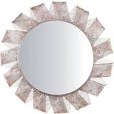 Glas - Kobber - Rund Spejle Beliani Mangalore Vægspejl 60cm