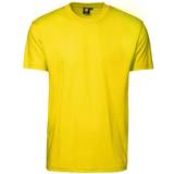 Bomuld - Gul - L Overdele ID T-Time T-shirt - Yellow