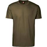 Bomuld - Brun Overdele ID T-Time T-shirt - Olive