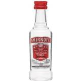 Smirnoff Spiritus Smirnoff Vodka Red 37.5% 5 cl
