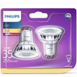 Philips GU10 Lyskilder Philips Spot LED Lamp 3.5W GU10 2-pack