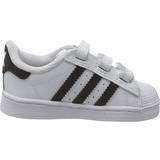 26½ Sneakers adidas Infant Superstar 3 Straps - Cloud White/Core Black/Cloud White