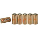 Guld - Litium Batterier & Opladere Ansmann CR-123A 6-pack