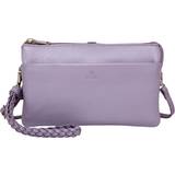 Skind Clutch tasker på tilbud Adax Nellie Cormorano Combi Clutch - Light Purple