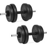 20 kg - Tricepsstænger Håndvægte vidaXL Håndvægtsæt 20kg
