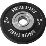 5 kg Vægtskiver Gorilla Sports Bumper Plate 5kg