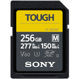 256 GB - V60 Hukommelseskort Sony Tough SDXC Class 10 UHS-II U3 V60 277/150MB/s 256GB